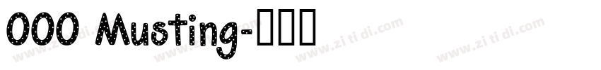 OOO Musting字体转换